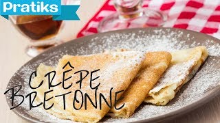 Recette dessert  La crêpe bretonne [upl. by Elizabet]