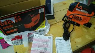 Black Decker Jigsaw 520w [upl. by Aleris]