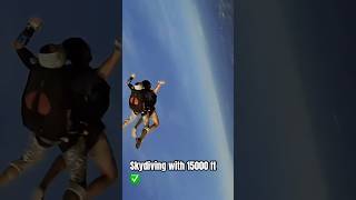 Dangerousness Skydiving 😮🤯 Smooth landing  To do checklist ✅ dubai thailand [upl. by Alian]