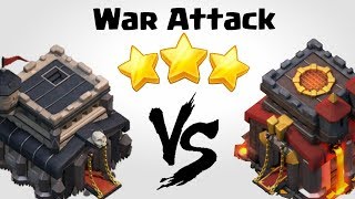 TH9 vs TH10  Best Town Hall 9 War Attack Strategy  Clash of Clans INDIA [upl. by Tlok]