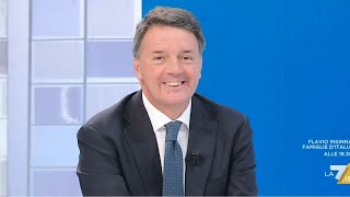 Matteo Renzi ospite a Laria che tira  14112024 [upl. by Prent]