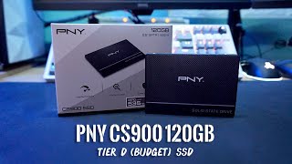 PNY CS900 120GB Tier D Budget SSD Review [upl. by Giovanna697]