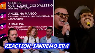 Geolier a Sanremo che SCANDALO Reaction ep4 [upl. by Hsihsa]