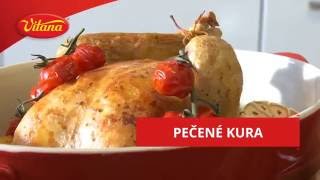 RECEPT Pečené kura so cherry rajčinami [upl. by Kenwrick]