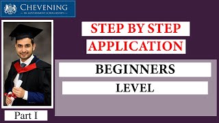 How to Apply for Chevening Award and Create Account for Beginners Part 01 [upl. by Daahsar]