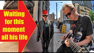 WTF DEVO legend drops by to sing WHAT [upl. by Anelhtac62]