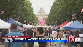 El Pueblo Festival celebrates 30 years in Raleigh [upl. by Aical677]