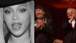 Beyonce Joins U2s Kennedy Center Honors Tribute [upl. by Eiryk205]