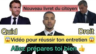 😱Le nouveau livret du citoyen à apprendre pour l’entretien de nationalité française 🇫🇷✅ partie 2 [upl. by Kabab]