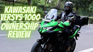 2022 Kawasaki Versys 1000 Ownership Experience and Review  Best Inline 4 Touring Machine [upl. by Rosane235]