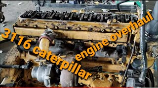 3116 engine caterpillar overhaul part 2 [upl. by Nhguaval]