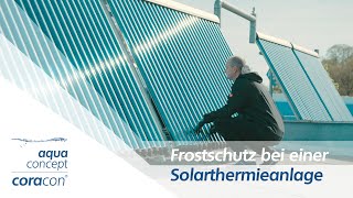 Frostschutz bei einer Solarthermieanlage Messung und Einstellung erklärt [upl. by Intyrb334]