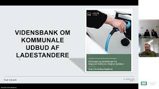 Webinar Næste generation af ladestanderopsætning i Region Sjælland [upl. by Frieda931]