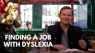 Dyslexia Finding a job [upl. by Alram]