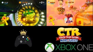 CTR NitroFueled Xbox One P24 Oxide Station amp Hot Air Skyway Relic 2024 [upl. by Tinor]