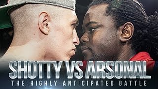 SHOTTY HORROH VS ARSONAL  Dont Flop Rap Battle [upl. by Ronni]