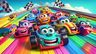 Wacky Races The Ultimate Funny Car Showdown ”  Funny Racing Cars kids [upl. by Surdna]