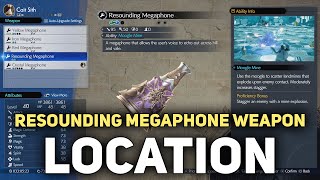 FF7 Rebirth  Resounding Megaphone Weapon Location Cait Sith Weapon [upl. by Llerahs]