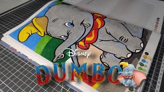 Coloriages mystères disney tome BABIES  Dumbo marjorieportraitiste coloriage artist disney [upl. by Aicnelev]