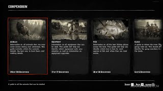 Completed Compendium And 100 Checklist  Red Dead Redemption 2 [upl. by Olivia]