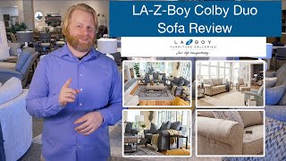 LaZBoy Colby Duo  Sofa Review 16 [upl. by Dream]