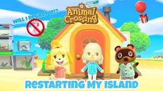 Restarting My Island  Animal Crossing New Horizons [upl. by Maharba9]