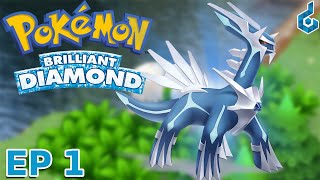 New Professor amp First Starter  Ep 1  Pokemon Brilliant Diamond [upl. by Atila]