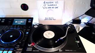 4 Motion Vs 12 Inch Thumpers  Its Over The Line Tidy Boys Home Made Mix [upl. by Suidaht583]