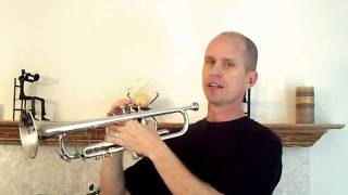 How To Play The Trumpet  Learning With A Mirror Plus Easy Songs [upl. by Sidran597]