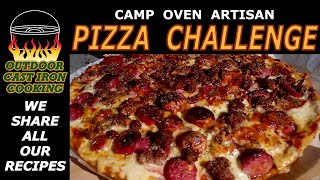 Camp Oven Artisan Pizza Challenge [upl. by Enyrb984]