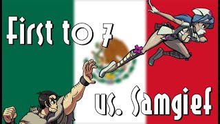 Getting Grabbed by Beowulf Again  FT7 vs Samgief  Skullgirls 2nd Encore [upl. by Sisco]