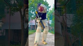 Hard Plastic Cricket Kit vs Leather Ball  ये बैट तो गया😭 cricket shorts test [upl. by Llewon]