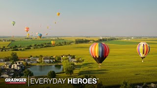 Hot Air Balloon Pilot  Grainger Everyday Heroes [upl. by Iiette]