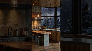 Embrace Winter Vibes A Cozy Rustic Kitchen [upl. by Viviene]