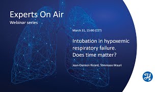 Experts On Air HFNC  Intubation in hypoxemic respiratory failure [upl. by Balough]