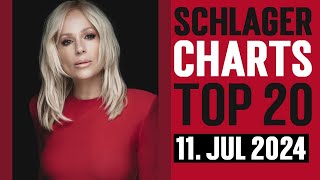 Schlager Charts Top 20  11 Juli 2024 [upl. by Kaia]