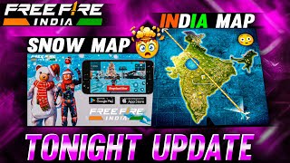 TONIGHT UPDATE  SNOW MAP IN FREE FIRE INDIA 🇮🇳 [upl. by Erotavlas576]