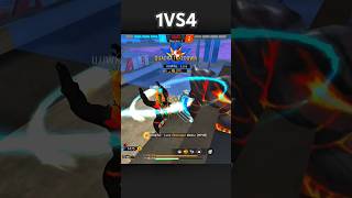 1VS4 feedshorts subscribetrendingshortsviralffshortsshortvideofffreefireshortsfreefire [upl. by Niple]