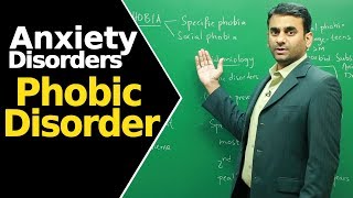 Phobic Disorder  Anxiety Disorder  Psychiatry Disorders [upl. by Nonnaihr]