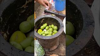 Green Olive Recipe  Masala Mix Jolpai Vorta shorts streetfood asmr recipe [upl. by Roberts]