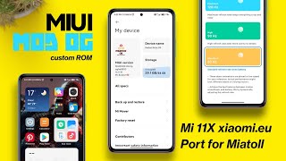 MIUI MOD OG Custom MIUI ROM  REVIEW  120 Hz Refresh Rate🙄 [upl. by Oren205]