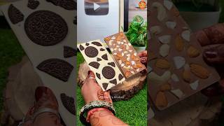 Oreo and dry fruits chocolate 😍😍❤️❤️… shorts chocolate chocolaterecipe viral kalpanaskitchen [upl. by Lalittah]