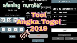 Aplikasi Penghasil Number Togel JP  Tool Winning Number 2019 [upl. by Fernande]