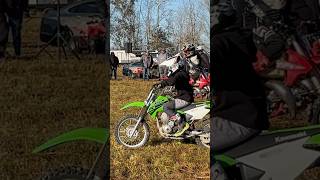 Took the 140 to masons first race dirtbike woodsrace kawasaki [upl. by Melvin791]