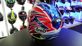 Arai RX7V Evo Ogura Helmet [upl. by Twitt]