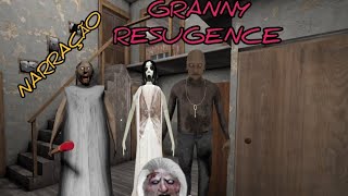 JOGANDO GRANNY RESUGENCE  TODOS NA CASA  jogo de terror [upl. by Ietta]