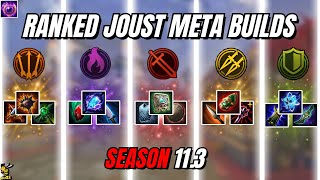 META Builds Update On All Classes  Smite Ranked Joust Season 113 [upl. by Ibor]