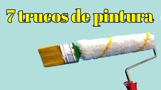 7 trucos de pintura que te convertirán en oficial de pintura  7 حيل للرسم تجعلك بارعًا في المستوى [upl. by Sinegold861]