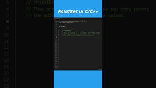 Pointers in CC clanguage cplusplus cdevelopment codinginc cprogramming pointersinc [upl. by Alleunamme]