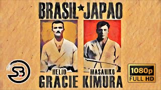 Helio Gracie vs Masahiko Kimura  1951 Colourized amp Remastered [upl. by Hazen]